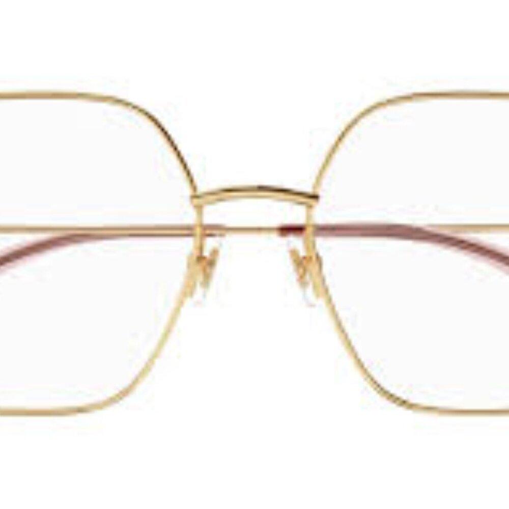 Gucci Gold Hexagonal Glasses - Picture 7 of 16